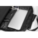 Westing black  RPET twill backpack 