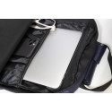 Westing donker blauw  RPET twill rugzak 