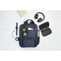 Westing bleu foncé  Sac à dos en RPET twill 