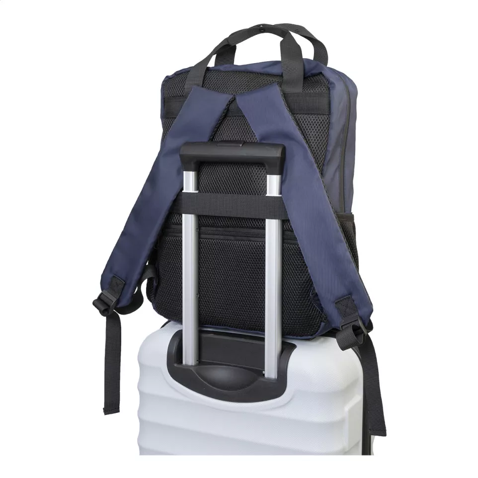 Westing donker blauw  RPET twill rugzak 