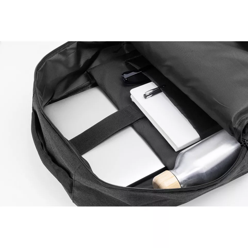 Lauder noir  Sac à dos en RPET 