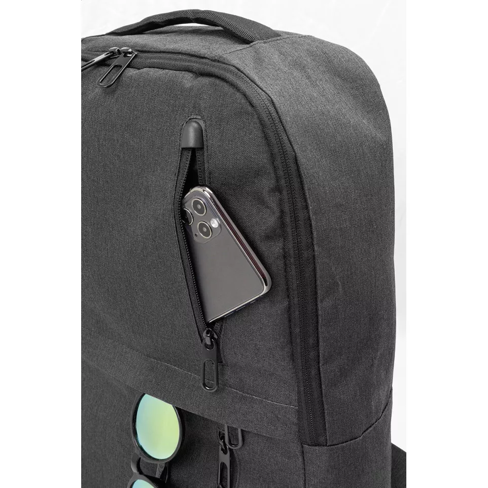 Lauder noir  Sac à dos en RPET 
