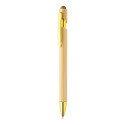 Tonnel Boo doré  stylo bille tactile 