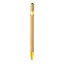 Tonnel Boo doré  stylo bille tactile 