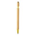 Tonnel Boo doré  stylo bille tactile 