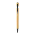 Tonnel Boo argenté  stylo bille tactile 