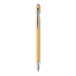 Tonnel Boo argenté  stylo bille tactile 