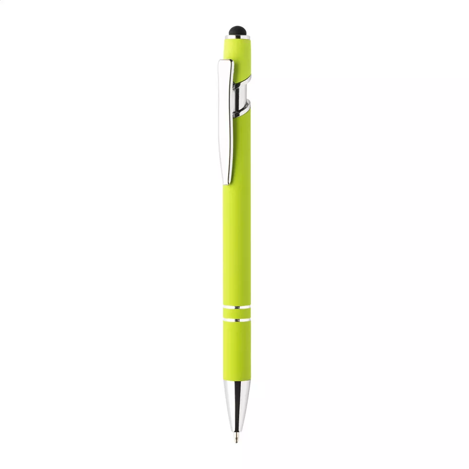 Tonnel Soft lime groen  balpen aanraken 