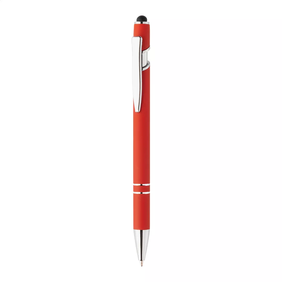 Tonnel Soft red  touch ballpoint pen 