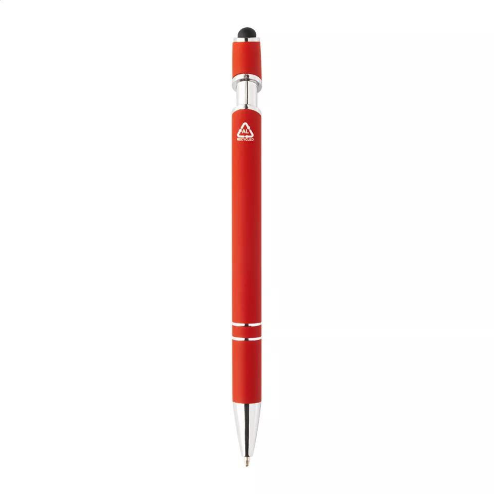 Tonnel Soft red  touch ballpoint pen 
