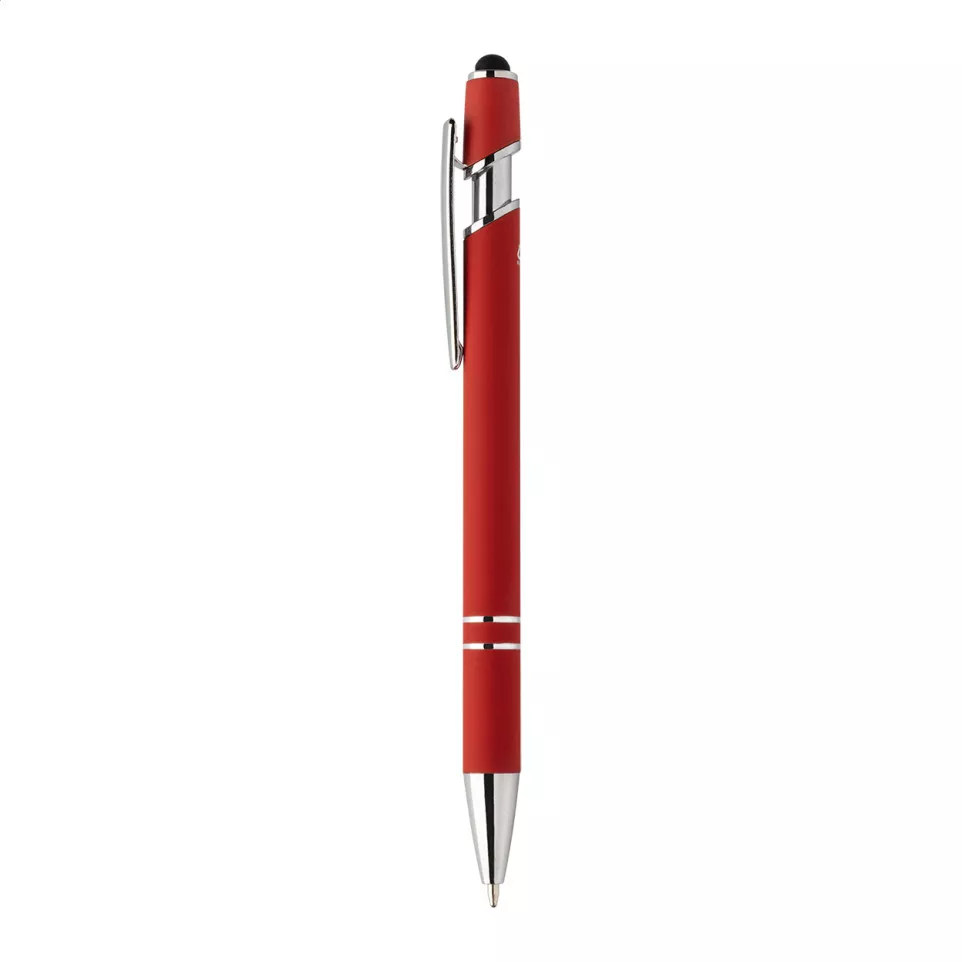 Tonnel Soft red  touch ballpoint pen 