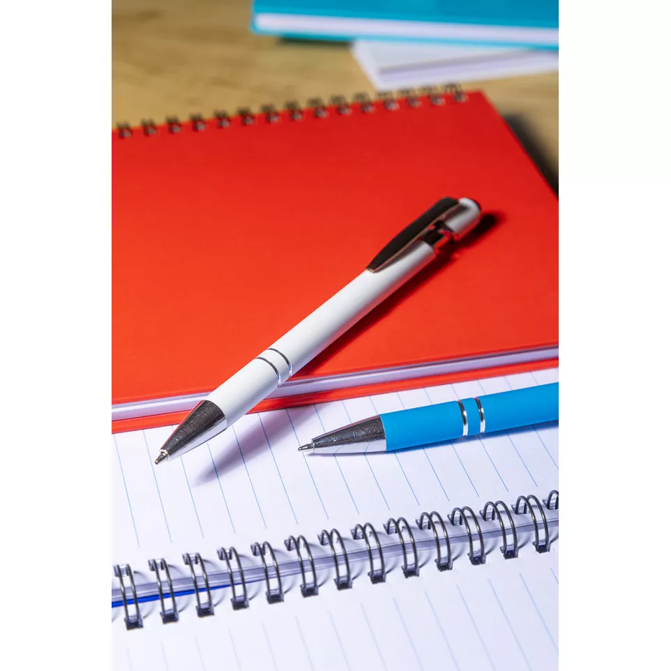 Tonnel Soft white  touch ballpoint pen 