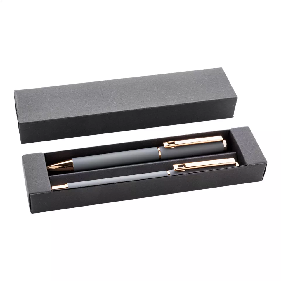 Rossy gris  parure de stylos 