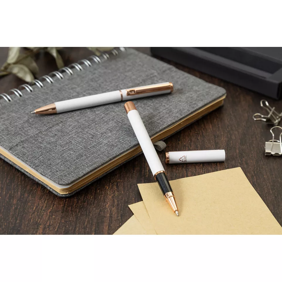 Rossy white  pen set 