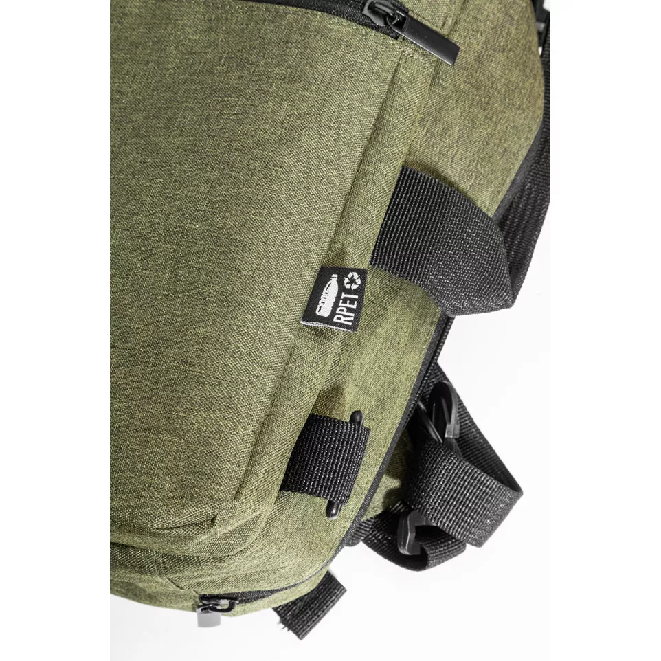 Walton green  RPET document backpack 