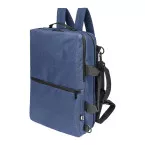 Walton bleu foncé  Sac à dos porte documents en RPET 