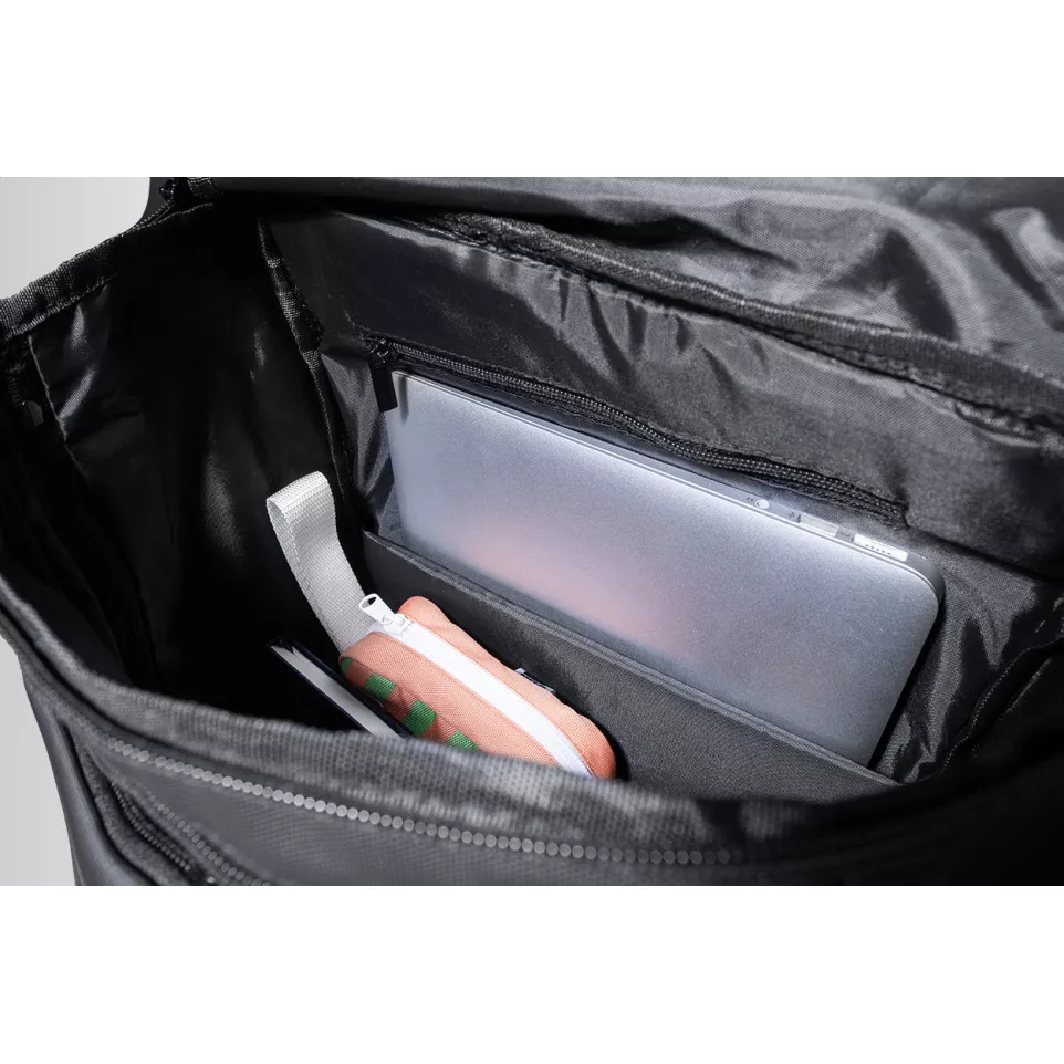 Pullman black  RPET document backpack 