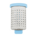 Leaflet licht blauw  thee infuser 