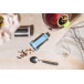 Leaflet light blue  tea infuser 
