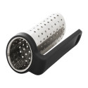 Leaflet zwart  thee infuser 