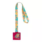 Subdal Colour Square rose transparent  Médaille personnalisée 