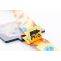 Subdal Colour Square noir transparent  Médaille personnalisée 