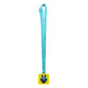 Subdal Colour Square transparent yellow  custom medal 