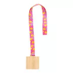 Subdal Eco Square natuurlijk  custom made medaille 