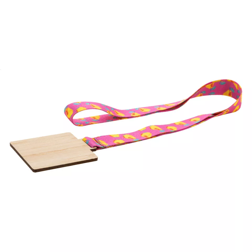 Subdal Eco Square natural  custom medal 