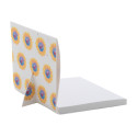 CreaStick Seed Sign white  custom sticky notepad 