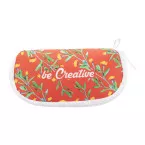 PrintSun Zip white  custom RPET sunglasses case 