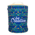 CreaCool Back blanc  Sac à dos isotherme en RPET personnalisé 