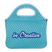 BentoBag wit  custom made RPET-lunchtas 