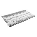 Myrtos grey  beach towel 
