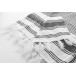 Myrtos grey  beach towel 