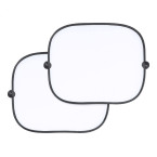 Elyno white  car sunshades 