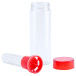 Glavi rouge transparent bouteille de sport 
