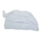 Simlo white  beach scarf 
