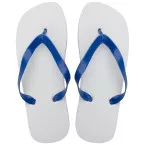 Mirgo dark blue white beach slippers N
