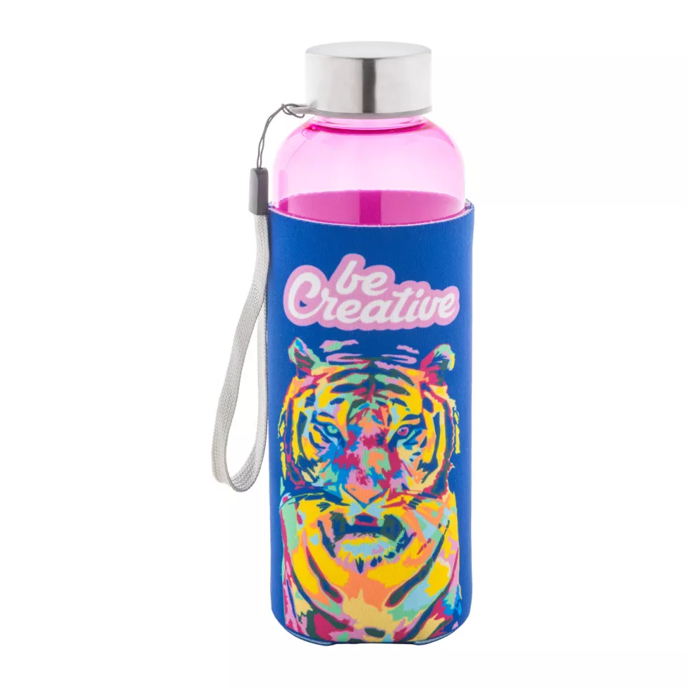Pemba Creative pink white RPET bottle 