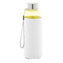 Pemba Creative geel wit Custom made RPET-fles 