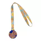 Subdal Colour transparent blue  custom medal 