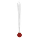 Subdal Colour rouge transparent  Médaille sur mesure 