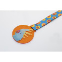 Subdal Colour transparent orange  custom medal 