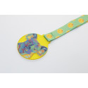 Subdal Colour transparant geel  custom made medaille 