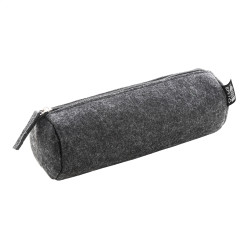 Refelt Draw gris foncé  Trousse stylos en RPET 