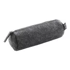 Refelt Draw gris foncé  Trousse stylos en RPET 