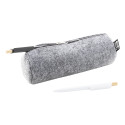 Refelt Draw gris  Trousse stylos en RPET 