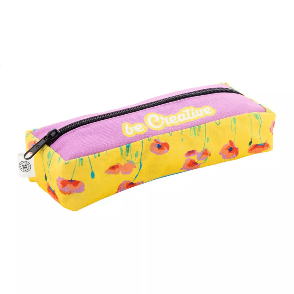 Bloppy black  custom RPET pen case 