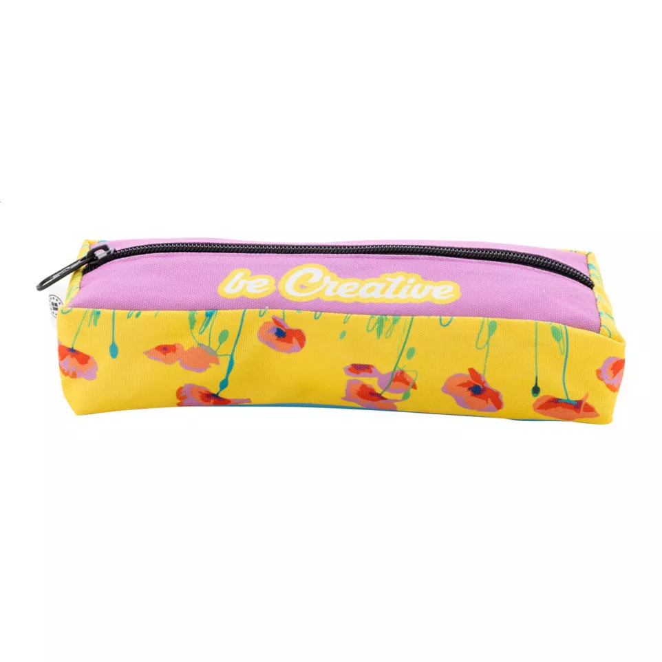 Bloppy noir  Trousse stylos en RPET 